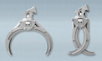 Hydraulically Operated Log Grab Attachments