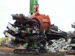 Openside Hydraulically Operated Scrap Grabs
